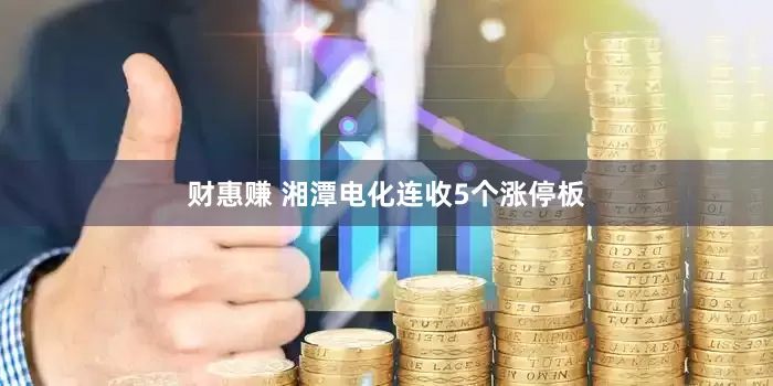 财惠赚 湘潭电化连收5个涨停板